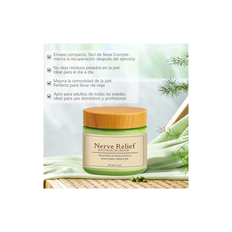 Sinyi Body Lubricant 2pcs Relief Magnesium Cream