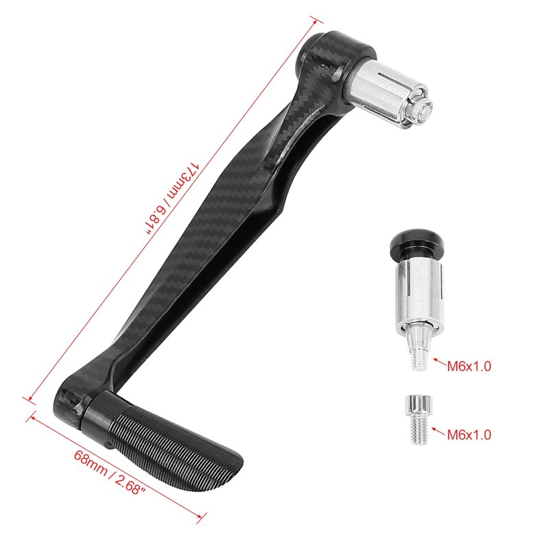 F FIERCE CYCLE 1 Pair Universal 22mm Brake Clutch Lever