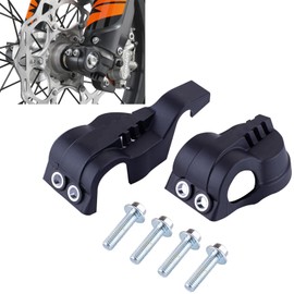 PRO CAKEN Motorcycle Front Fork Shoe Cover Plastic Lower Fork Foot Bottom Protector for EXC/SX 16-21 FE250/350/450/501/501S 2016-2021 TE125 150/250/300 2016-2019 FX350/450 2017-2021 TX300/300I