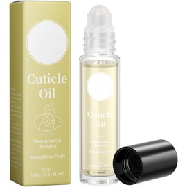 Aceite para Cutículas en Roll-on 10 ml, Líquido Hidratante para el Cuidado de Uñas Secas y Quebradizas, Fortalece las Uñas, Ideal para Viajes