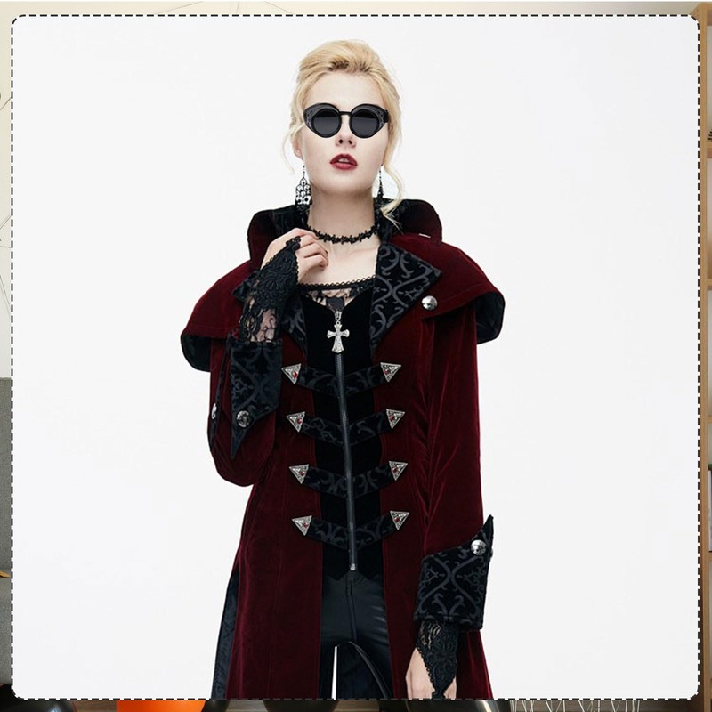 GlamRays Vintage Steampunk Goggles Punk Gothic Glasses Cosplay, black