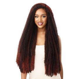 Outre X-Pression Twisted Up Crochet Braids 3X SPRINGY BOHEMIAN TWIST 30" (3-Pack, 2T1B/425)
