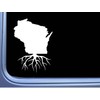 EZ-STIK Wisconsin Roots M255 6 inch Sticker Home State Decal