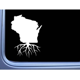 EZ-STIK Wisconsin Roots M255 6 inch Sticker Home State Decal