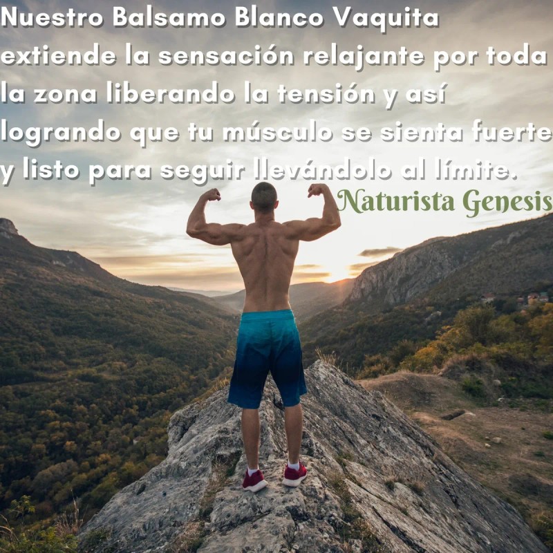 Balsamo Blanco Vaquita 120g Original Para Dolor 2 Pzs