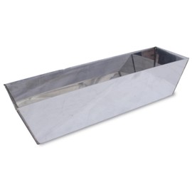 MARSHALLTOWN Heli-Arc Mud Pans, 12 Inch, Heavy Gauge Stainless Steel, Heli-Arc Welded Corners, Sheared Sides to Clean Knives, Hold Joint Compound, Drywall and Plaster, 6395