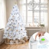 cshare White Christmas Tree Lights, 400LED Christmas Lights for White