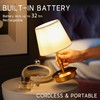 Mini – Cordless LED Table Lamp with Dimmer, Built-in Rechargeable