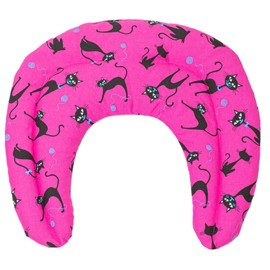Cherry Stone Neck Pillow with Chambers Cat Pink Cherry Stone Pillow Neck Pillow Heat Cushion for Neck