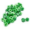 50pcs Wheel Rim Lip Rivets Nuts (Green)