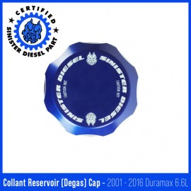 Sinister Diesel Coolant Reservoir (Degas) Cap for 2001-2016 GM Duramax 6.6L