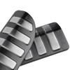 2pc Car Inner Rear Bumper Guard Protector Scuff Sill Plate