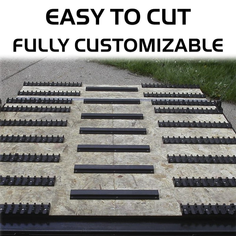 Caliber Grips 13200, Snowmobile Trailer Traction 6-pc Kit