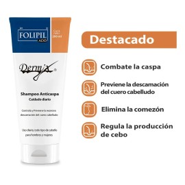 Folipil Add, Shampoo Anticaspa 2x (2 Piezas)