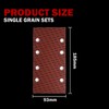 GEOGIEEW 35 PCS Sanding Sheets, 93 x 185 mm 8
