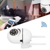 Jectse Indoor Outdoor Surveillance Camera, 1080P 360° Panoramic WiFi Home