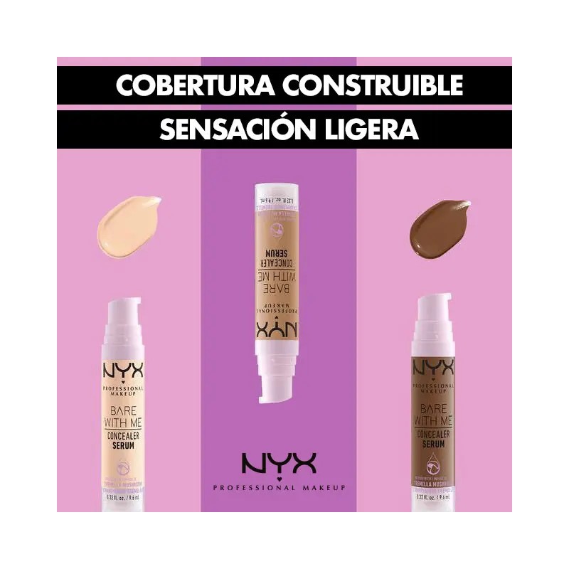 NYX PMU Bare With Me Suero Corrector 9.6ml