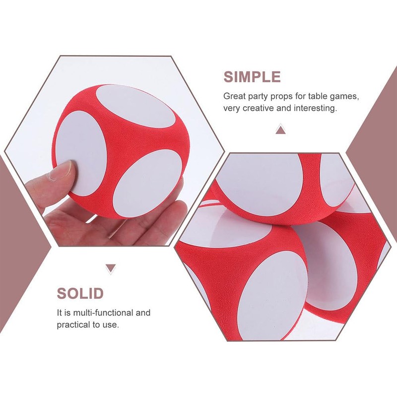 JOINPAYA Pack of 5 Foam Cubes for Labelling: Dry Wipe