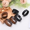 M METERXITY 2-Pack Leather Loop Keeper Accessories, 1.5 Inch/ 3.8