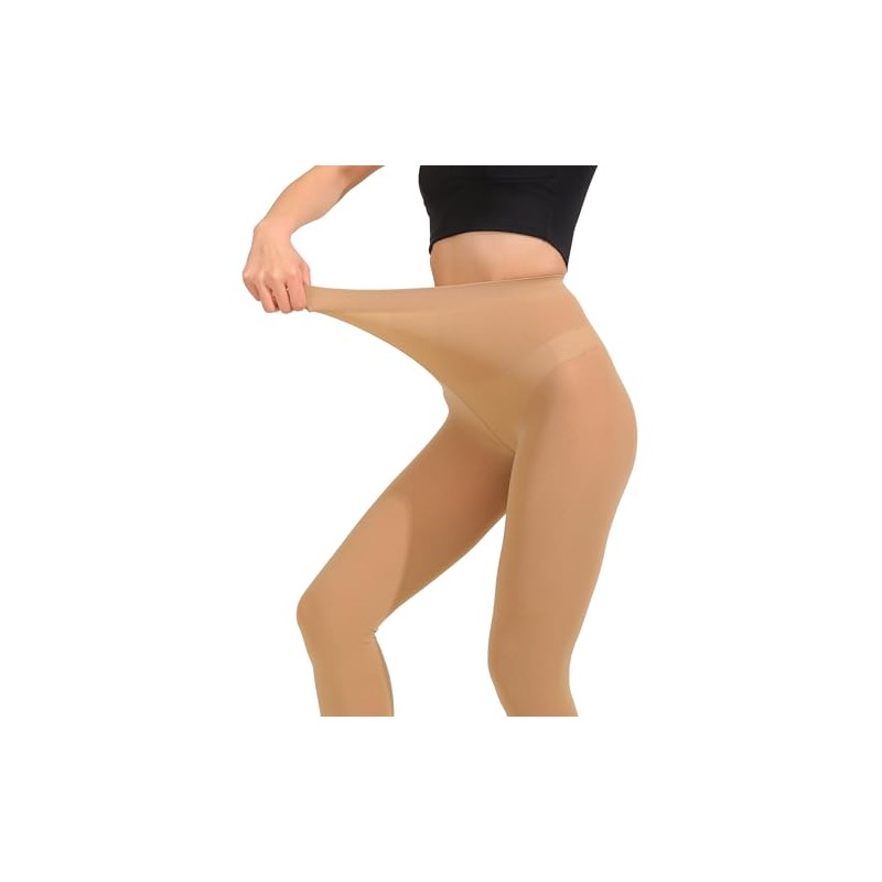 Paralinda Women's 80 Denier Solid Color Opaque Tights, High Waist