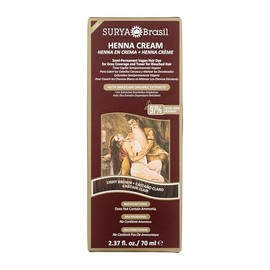 Henna Light Brown Cream Surya Nature, Inc 2.31 oz Cream by "Surya Nature, Inc"