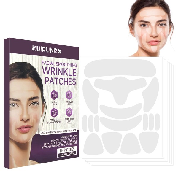 Anti Frownies Patches, Anti-Wrinkle Patches, Anti-Wrinkle Lifting Face Mask, for