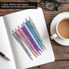 7Pcs Anti Slip Ballpoint Pens Quick Drying Plastic Ballpoint Pens