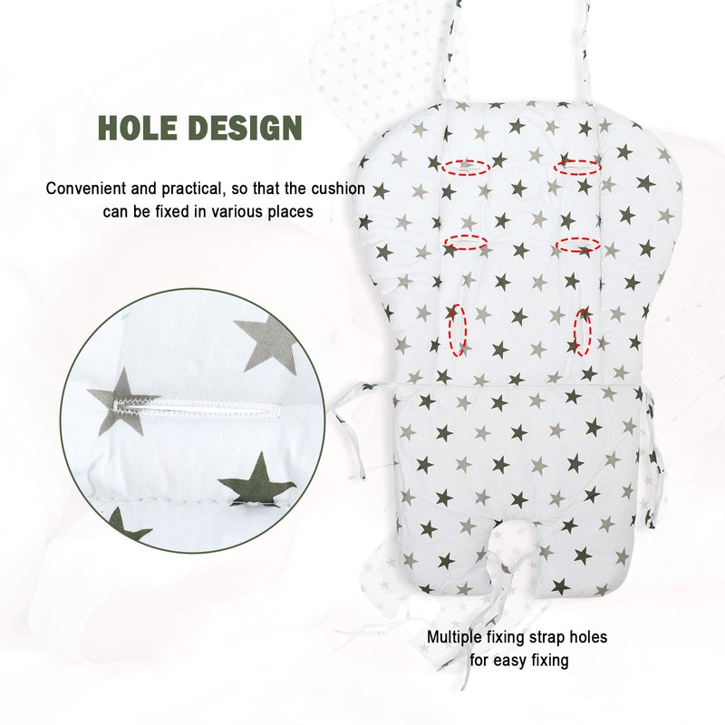 Kocpudu High Chair Pad,highchair/seat Cushion/Breathable Pad,Soft and Comfortable,Light and Breathable,