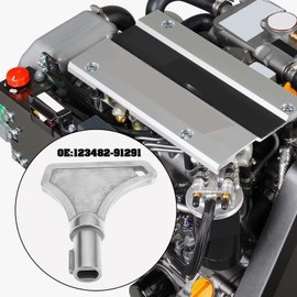 OTOTEC 2PCS Ignition Key 123482-91291 Compatible with Yanmar Marine 6LP 4JH 6LY 3JH 3YM 2YM