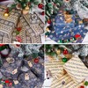 Christmas Wrapping Paper, 8 Sheets Christmas Paper Set with Stickers