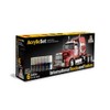 Italeri, acrylic set international trucks and trailers, 510000435