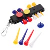 1Pcs Outdoor Golf Tee Holder Carrier 12 Wooden Golf Ball