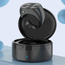 BT Remote Control Ring for Tiktok, Finger Scroller Remote Tiktok Scrolling Ring Page Turner for iOS 15.0 for Android 8.0 and Above