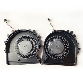 Fleshy Leaf CPU+GPU Cooling Fan Replacement for HP Pavilion 15-DK 15-DK0010NR 15-DK0018CA 0020NR 30NR 0041NR 42NR 0046NR 15-DK0068VM 15-DK0055WM TPN-C141 Series L57170-001 L56900-001
