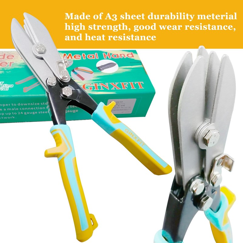 5 Blade Sheet Metal Hand Crimper for Venting Work/Ductwork/HVAC Downspout