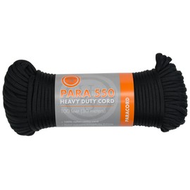 UST Heavy Duty Paracord, 550 Pound, 100 feet, Black