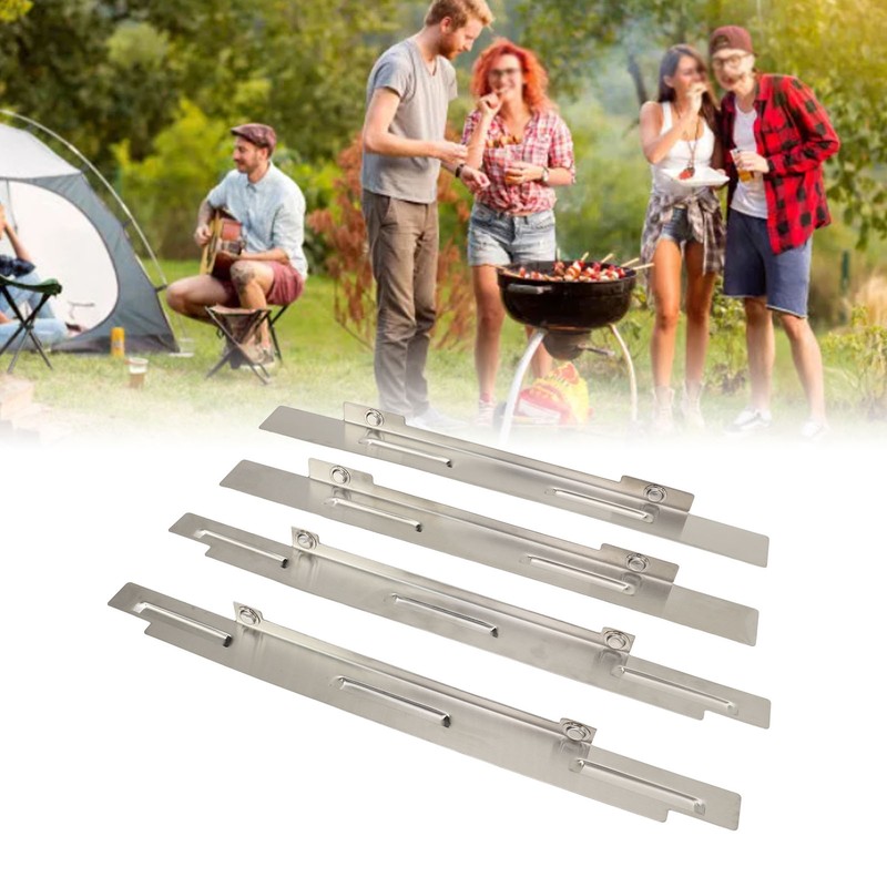 4PCS Stainless Steel Wind Guard for 36in Griddle Stable Combustion