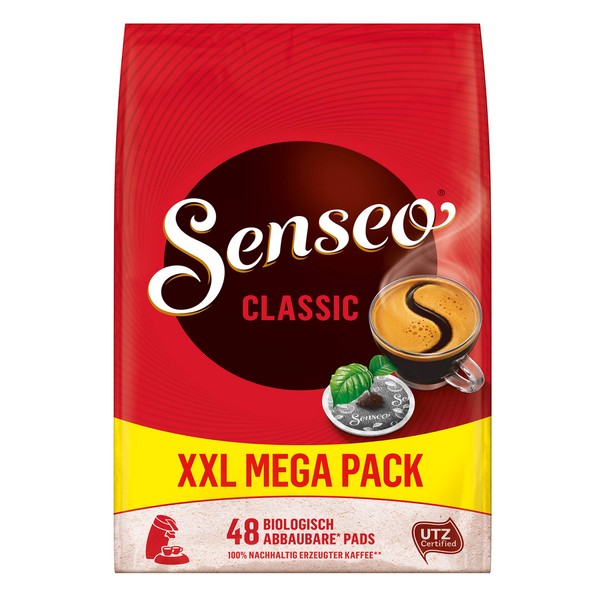 Senseo Classic Roast Coffee Pads 48-count Pads XXL Mega Pack