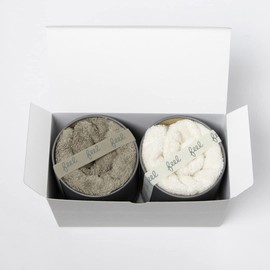 Growing Towel "feel" Face Towel 2 Piece Gift Set (Monglage x Mist)