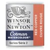Winsor & Newton WN Acquerello Cotman 1/2 Godet Rame Rosso
