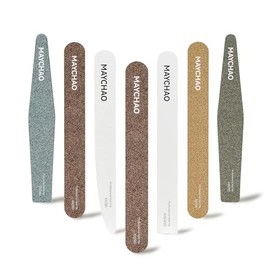 MAYCHAO Nail File Nail Buffer, 7 pcs Nail Files and Buffers for Natural Nails