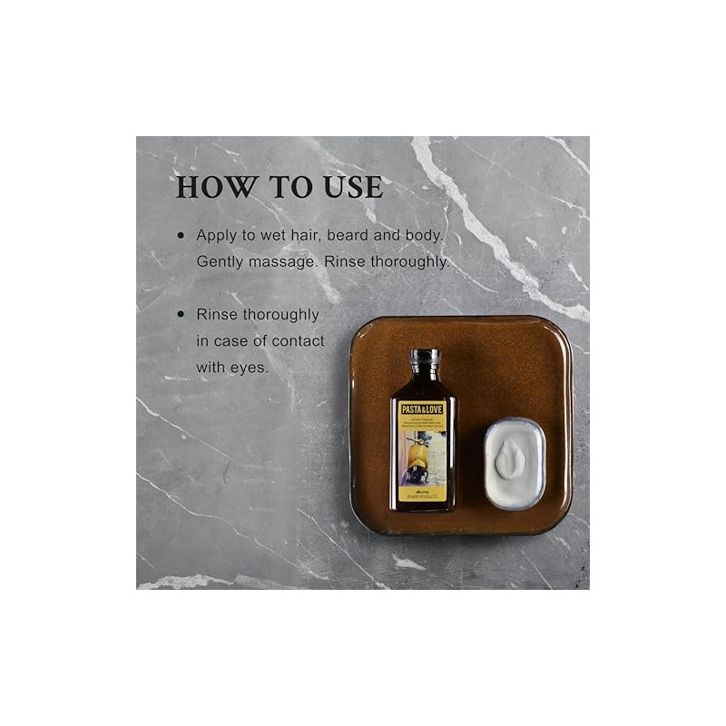 Davines Pasta & Love Hair Beard & Body Wash |
