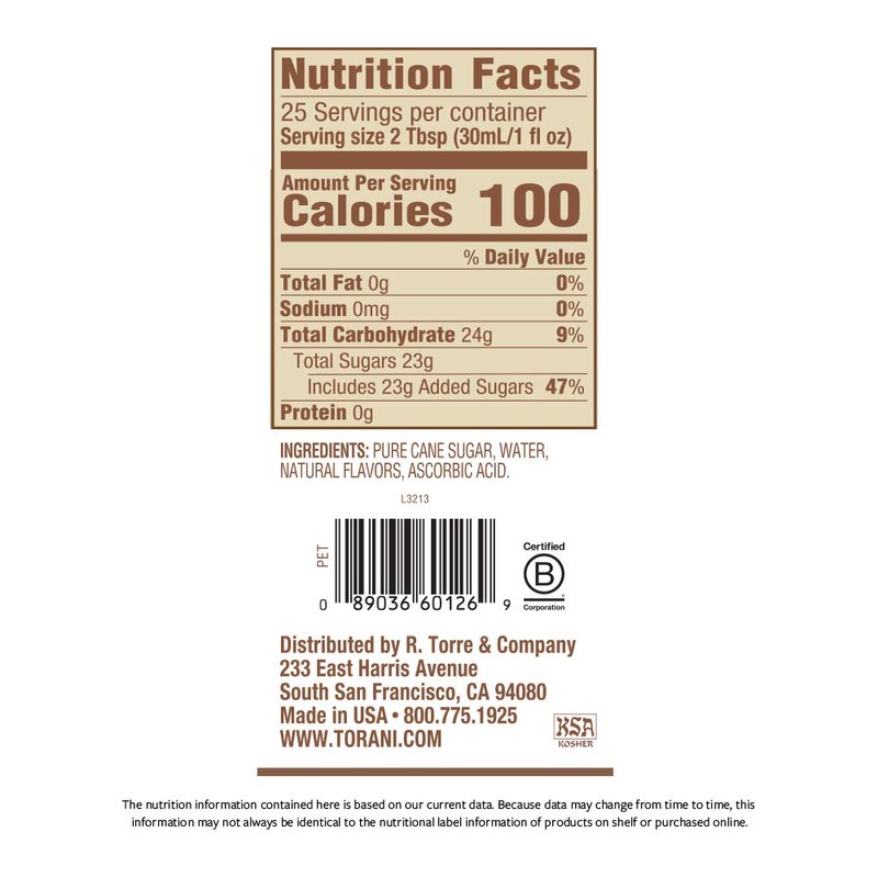 Torani Torani Puremade Syrup, Crme de Menthe, 25.4 Ounces