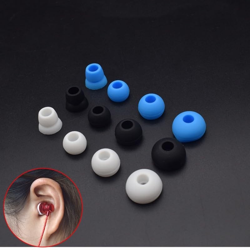 INF 4 Paar Ohrpolster für Powerbeats 1/2/3 und 5,5–6,5 mm