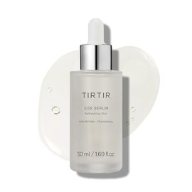 TIRTIR SOS Serum - Suero facial que potencia el brillo radiante - Rellenador, antienvejecimiento, hidratante - Piel visiblemente suave y luminosa - Si