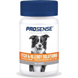 Pro-Sense Itch and Allergy Solutions, 100 count