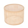 Rattan Lampshade, Woven Lampshade Replacement Square Mesh Shape for E27