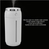 Mini Humidifier Compact Portable USB 7 Colors Light for Office