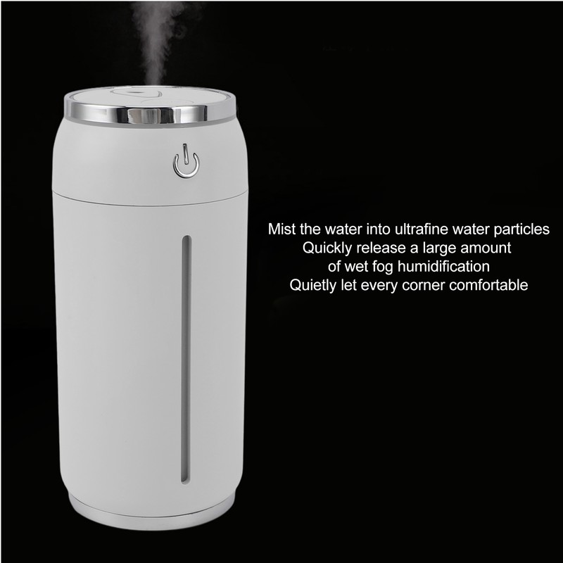 Mini Humidifier Compact Portable USB 7 Colors Light for Office