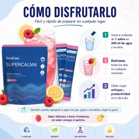 Toyocare Supercalm Suplemento Polvo Relajacion Ansiedad